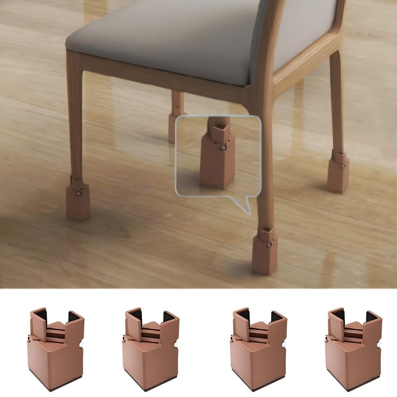 SX-CLP004 Heavy-Duty Furniture Risers