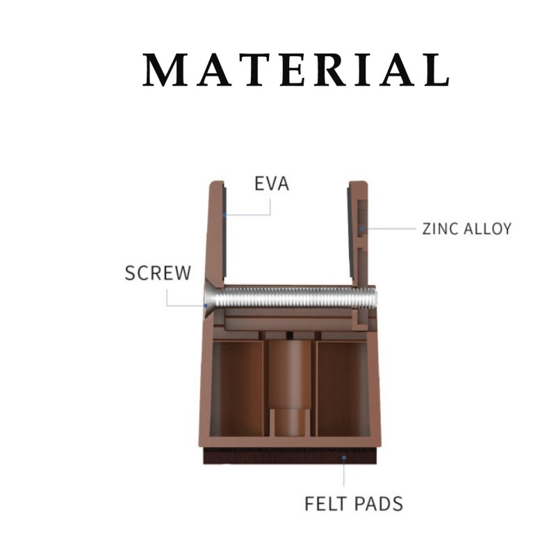 SX-CLP005 Heavy-Duty Furniture Risers