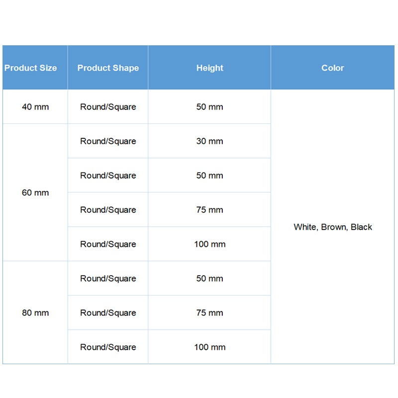 SX-CLP006 Heavy-Duty Furniture Risers