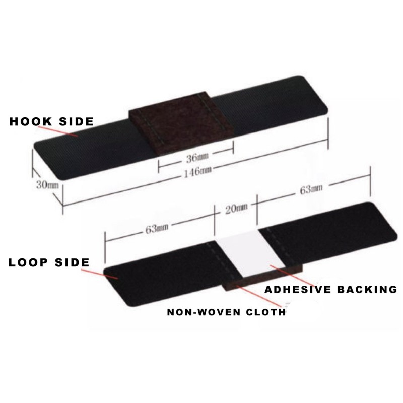 SX-CLP008 Furniture Velcro Pads